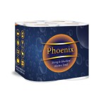 24 rolls of Phoenix brand multi-purpose kitchen paper towels